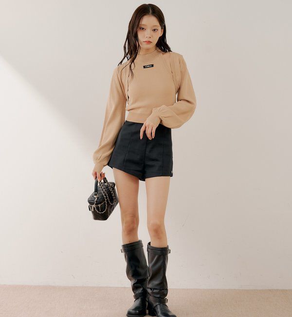  「チャーム付きコンパクトショートパンツ」|チノ|