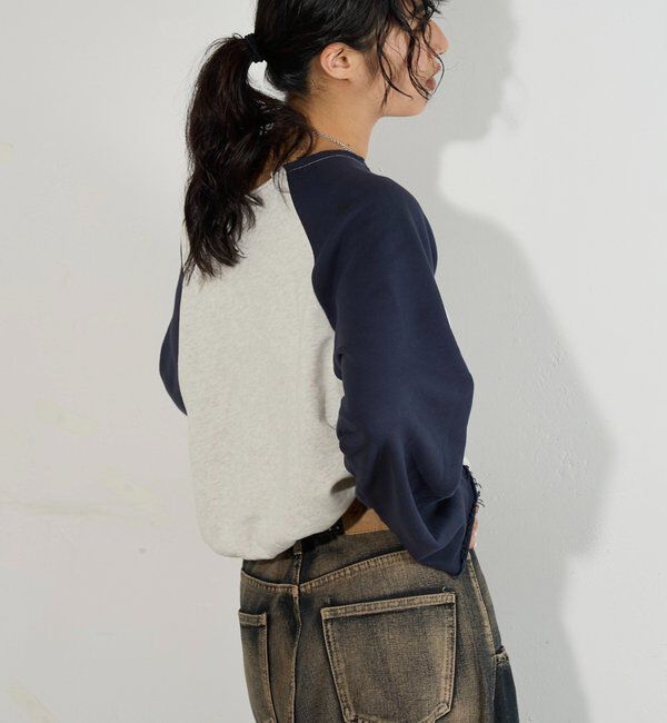  「エリオットナンバリングワンショルダースウェット」|Tシャツ・カットソー|