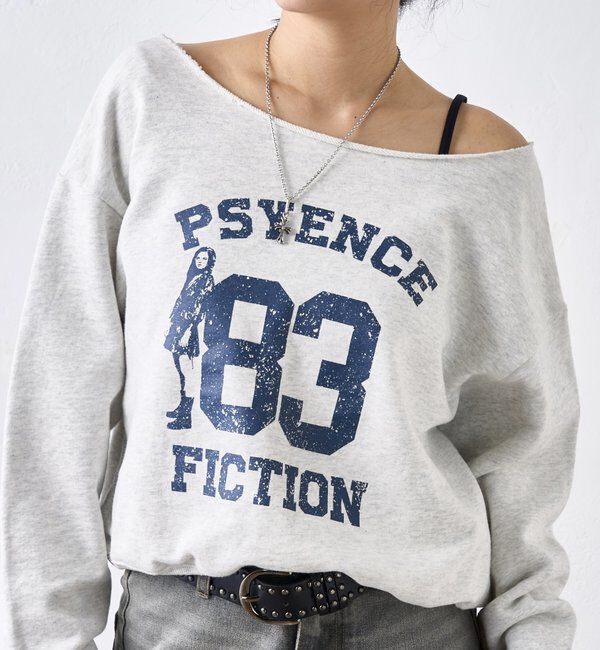  「エリオットナンバリングワンショルダースウェット」|Tシャツ・カットソー|