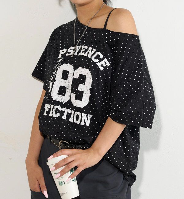  「【新色追加】エリオットオフショルTEE」|Tシャツ・カットソー|