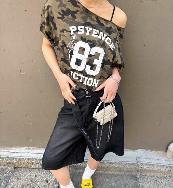  「【新色追加】エリオットオフショルTEE」|Tシャツ・カットソー|