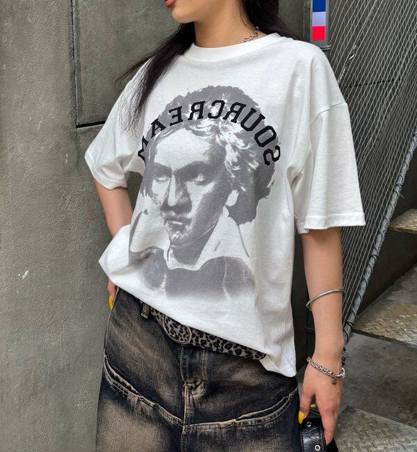  「【Sourcream】偉人TEE」|Tシャツ・カットソー|