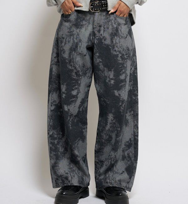  「アソート柄ローライズデニム」|デニム|