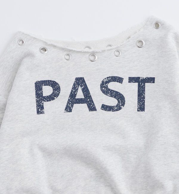  「アイレットオフショルロゴスウェット」|Tシャツ・カットソー|