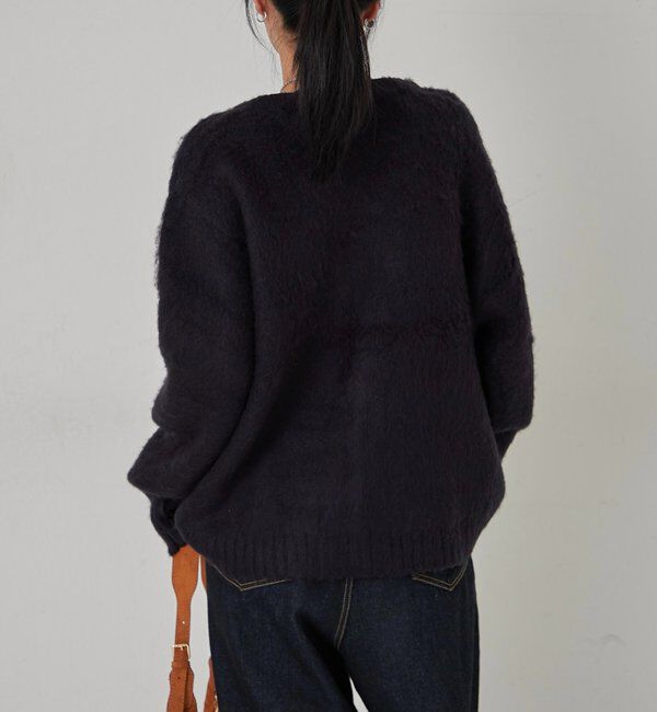  「KOOKYNモヘアライクカーディガン(無地/カモ柄)」|カーディガン|