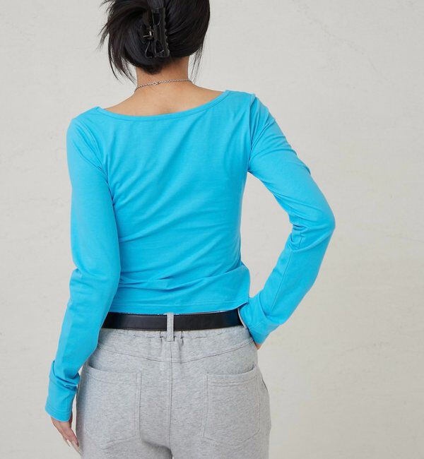  「【WEB限定】フレーズロゴトップス」|Tシャツ・カットソー|