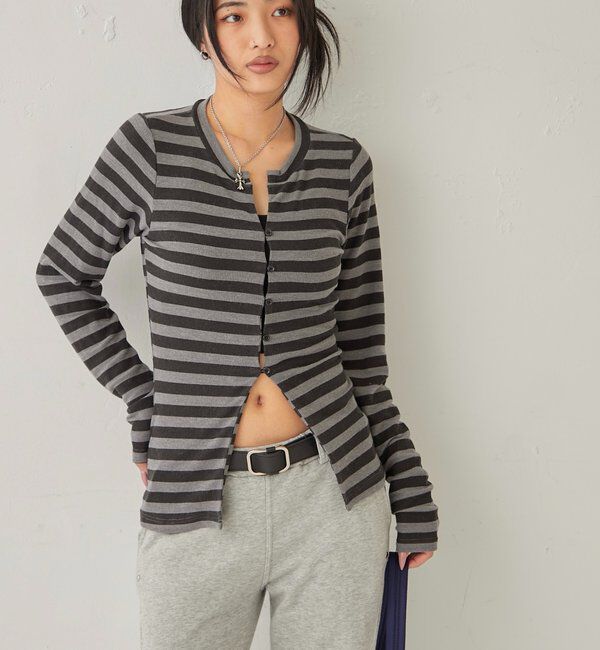  「アソートナローカーディガン」|Tシャツ・カットソー|