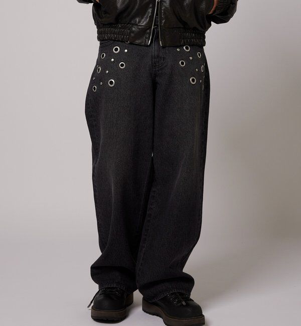  「アイレットローライズデニム」|デニム|