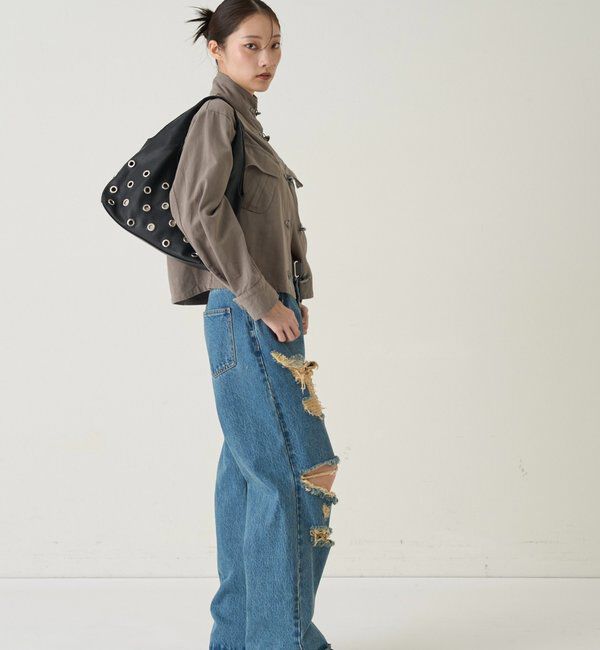  「アイレットPUショルダーバッグ」|ショルダー・メッセンジャー|