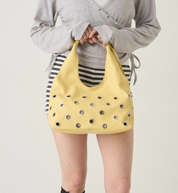  「アイレットPUショルダーバッグ」|ショルダー・メッセンジャー|