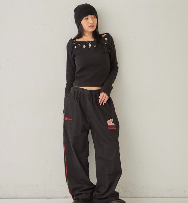  「【HONDA&times;Sourcream】 TRACK PANTS」|チノ|