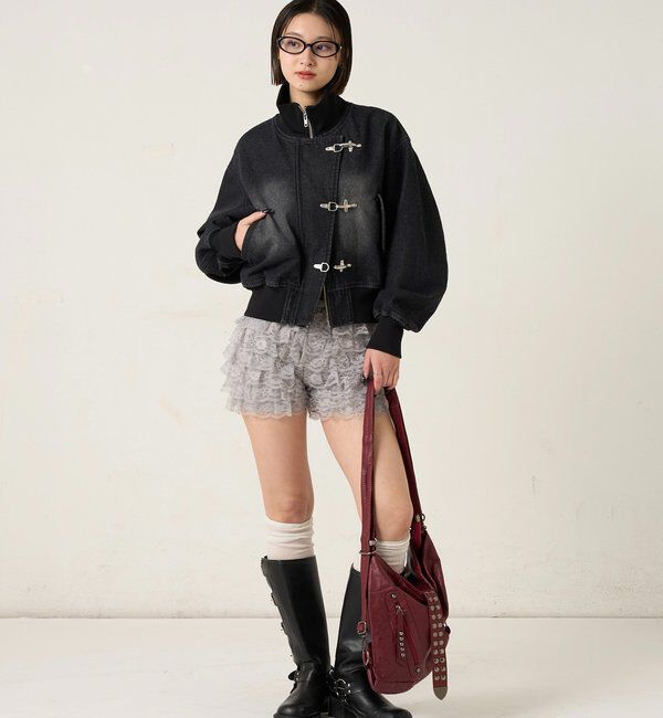  「ベルテッドロングブーツ」|ロングブーツ|