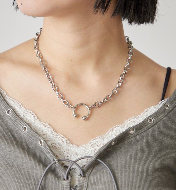  「Uチェーンネックレス」|ネックレス|