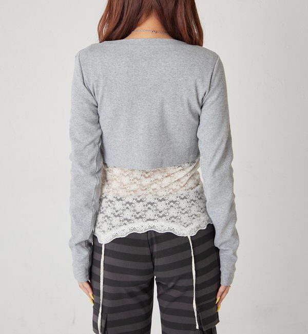  「【WEB限定サイズあり】ナポレオンショートトップス」|Tシャツ・カットソー|