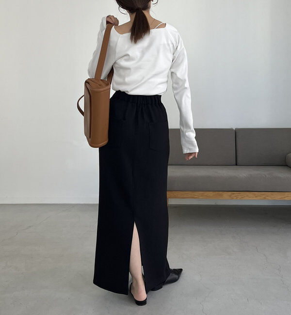  「【累計1万枚突破/全骨格◎/低身長サイズ】マキシIラインスカート」|スカート|