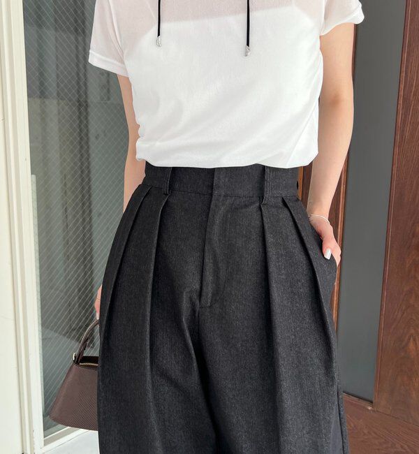  「【選べる4サイズ展開】2タックコットンパンツ」|チノ|