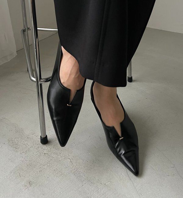  「【再入荷】キースリット2WAYシューズ」|パンプス|