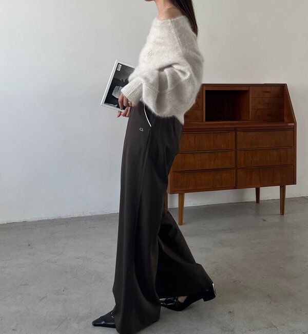  「【上質な着心地/全骨格細見え】〈C.L〉FOXカシミアドルマンニット」|ニット・セーター|