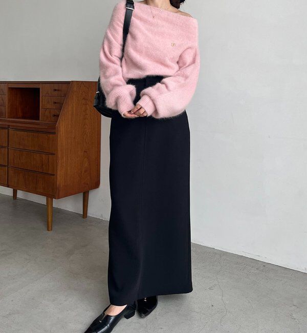  「【上質な着心地/全骨格細見え】〈C.L〉FOXカシミアドルマンニット」|ニット・セーター|