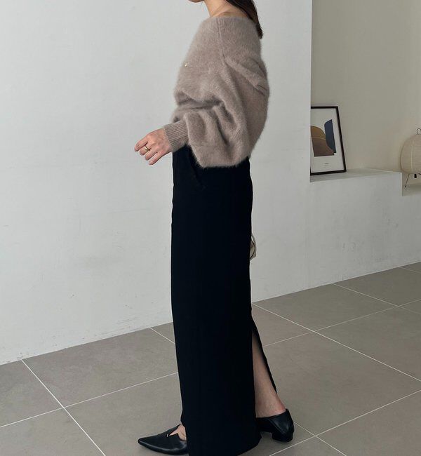  「【上質な着心地/全骨格細見え】〈C.L〉FOXカシミアドルマンニット」|ニット・セーター|