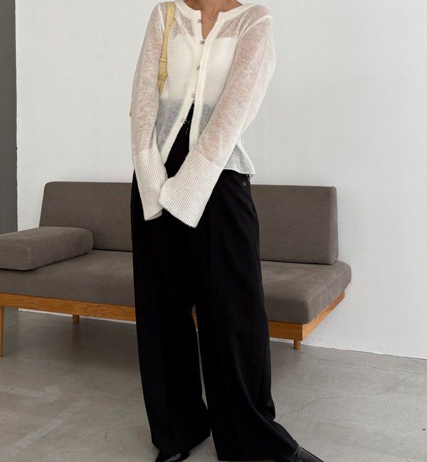  「〈C.L〉カットオフハイウエストパンツ」|チノ|