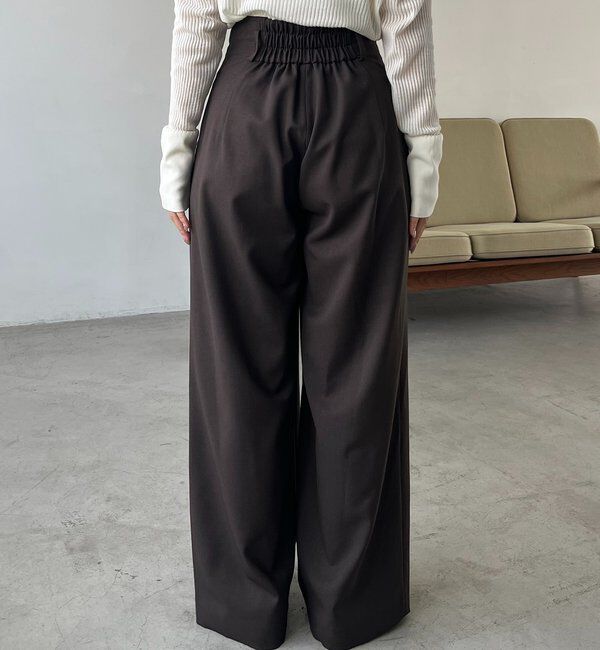  「〈C.L〉カットオフハイウエストパンツ」|チノ|