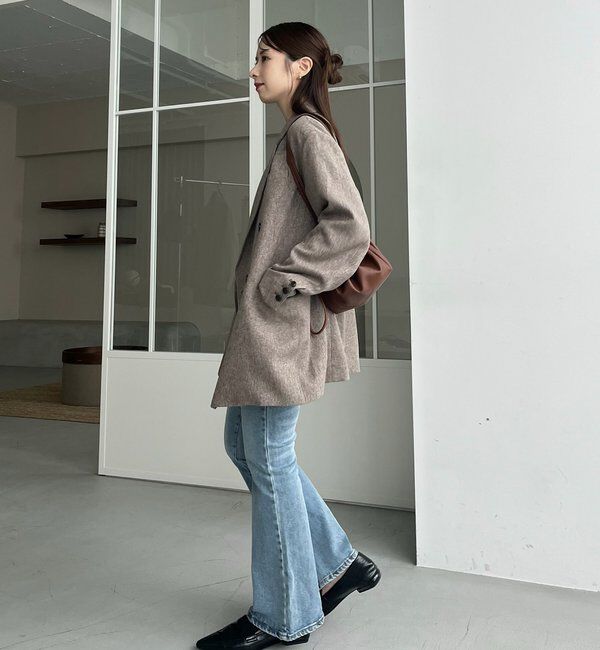  「【CAPRICIEUX LE'MAGE&times;nanacoコラボ】ツイードジャケット」|テーラードジャケット|