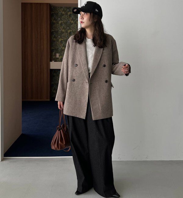  「【CAPRICIEUX LE'MAGE&times;nanacoコラボ】ツイードジャケット」|テーラードジャケット|