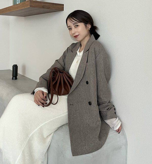  「【CAPRICIEUX LE'MAGE&times;nanacoコラボ】ツイードジャケット」|テーラードジャケット|