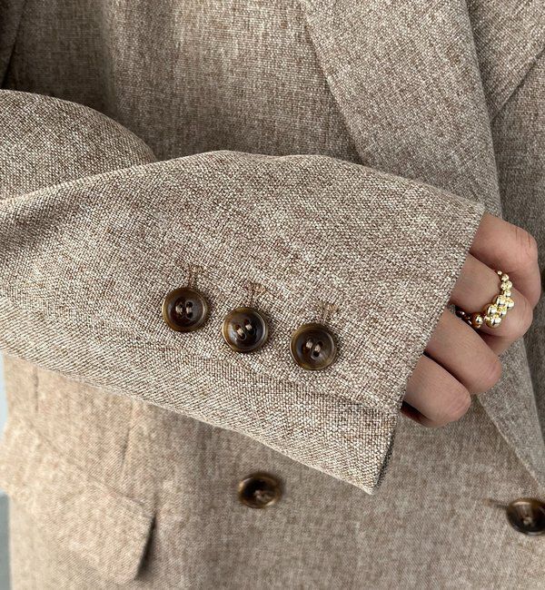  「【CAPRICIEUX LE'MAGE&times;nanacoコラボ】ツイードジャケット」|テーラードジャケット|