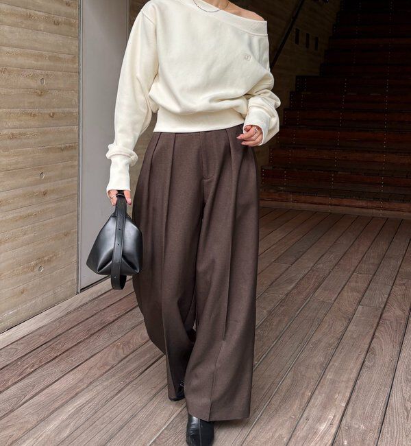  「1ポイントボンディングスウェット」|Tシャツ・カットソー|