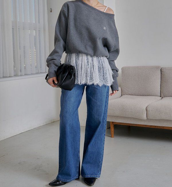  「【新色ブラック/調整可能◎】レースキャミ」|キャミソール|