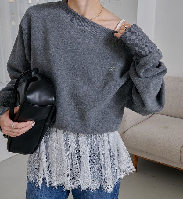  「【新色ブラック/調整可能◎】レースキャミ」|キャミソール|