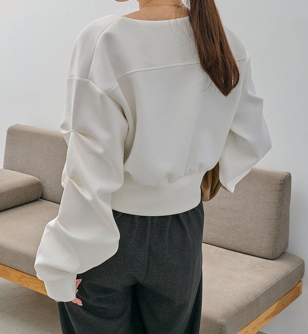  「ダンボールタックスリーブカーディガン」|Tシャツ・カットソー|