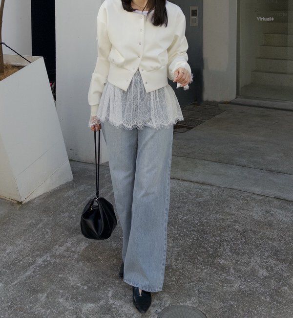  「ダンボールタックスリーブカーディガン」|Tシャツ・カットソー|