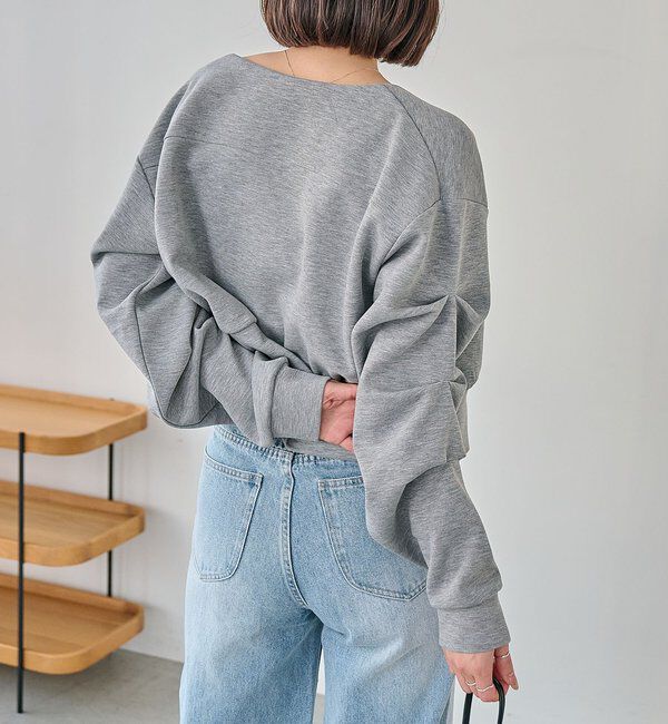  「ダンボールタックスリーブカーディガン」|Tシャツ・カットソー|