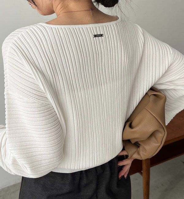  「プリーツパフカーディガン」|カーディガン|