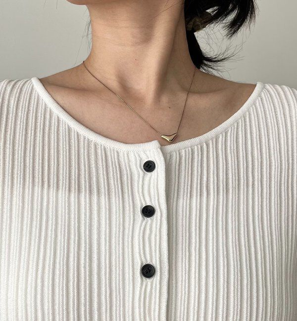  「プリーツパフカーディガン」|カーディガン|