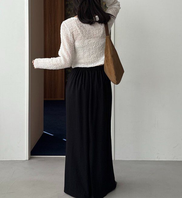  「【mana企画】シャーリングホックブラウス」|シャツ・ブラウス|