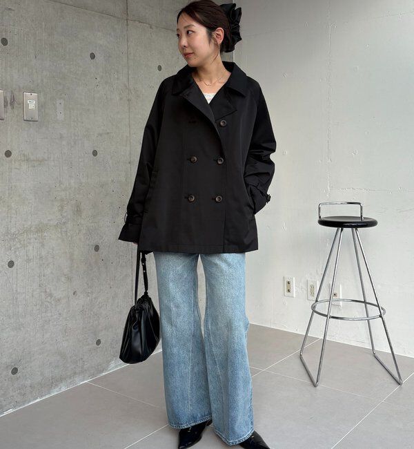  「【サイズ展開あり】バックギャザーコート」|その他|