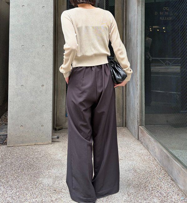  「シアーリブカーディガン」|カーディガン|