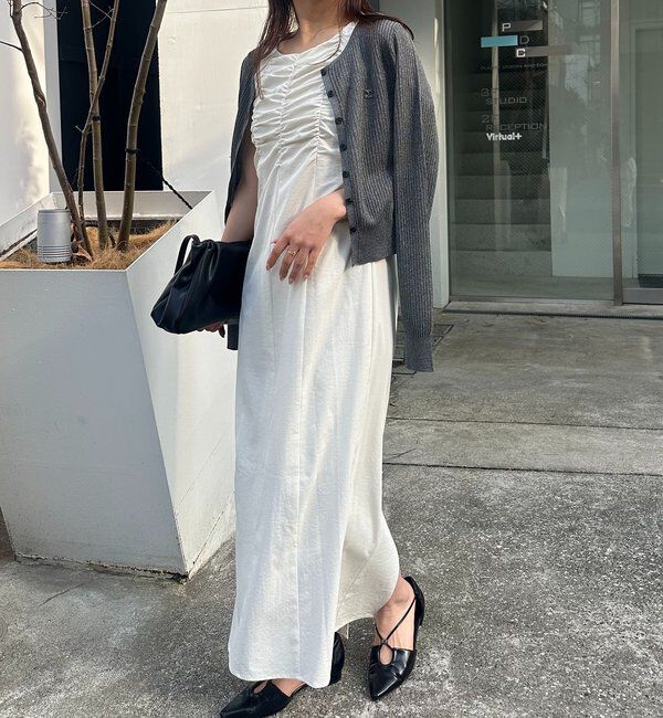  「シアーリブカーディガン」|カーディガン|