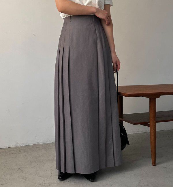  「切替プリーツスカート」|スカート|