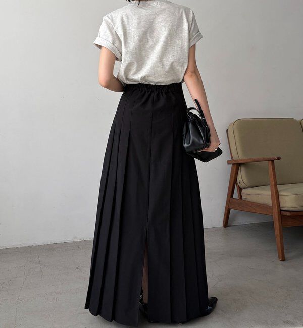  「切替プリーツスカート」|スカート|