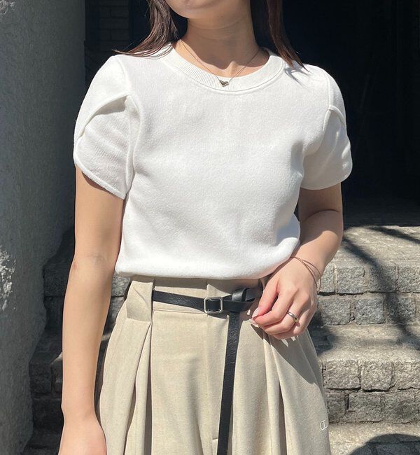  「チューリップスリーブニット」|ニット・セーター|