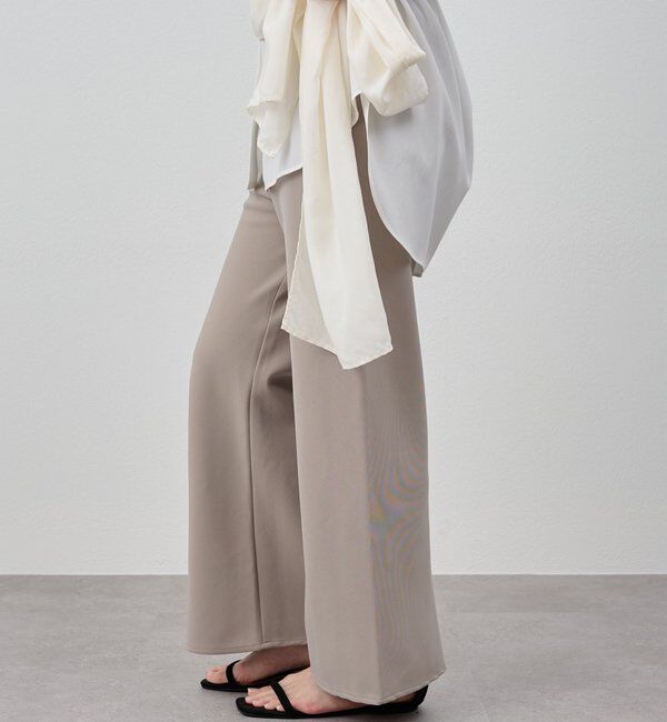  「ダブルクロスワイドパンツ」|チノ|