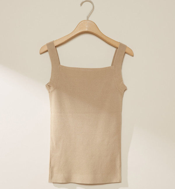  「【SHENERYの名品インナー】総針ニットキャミソール」|ニット・セーター|