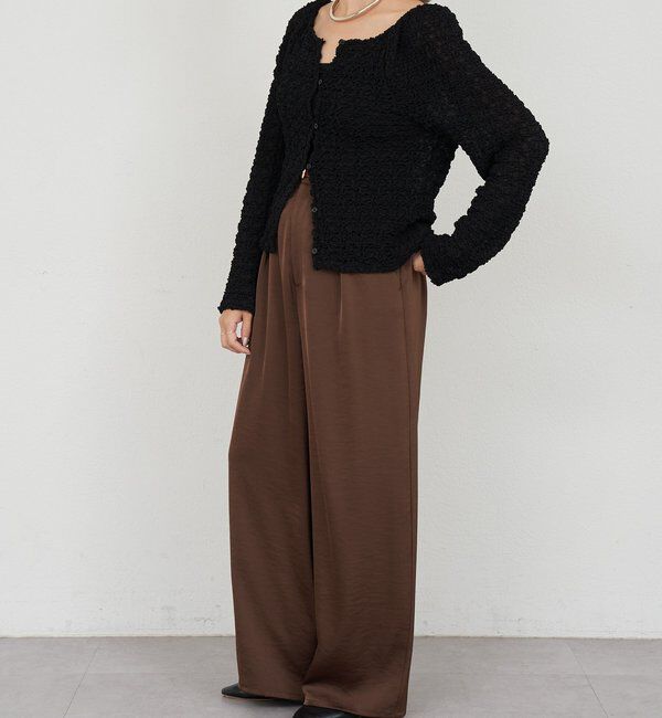  「2WAYシャーリングブラウス」|シャツ・ブラウス|