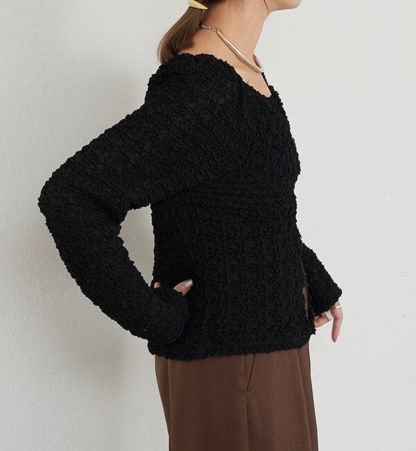  「2WAYシャーリングブラウス」|シャツ・ブラウス|