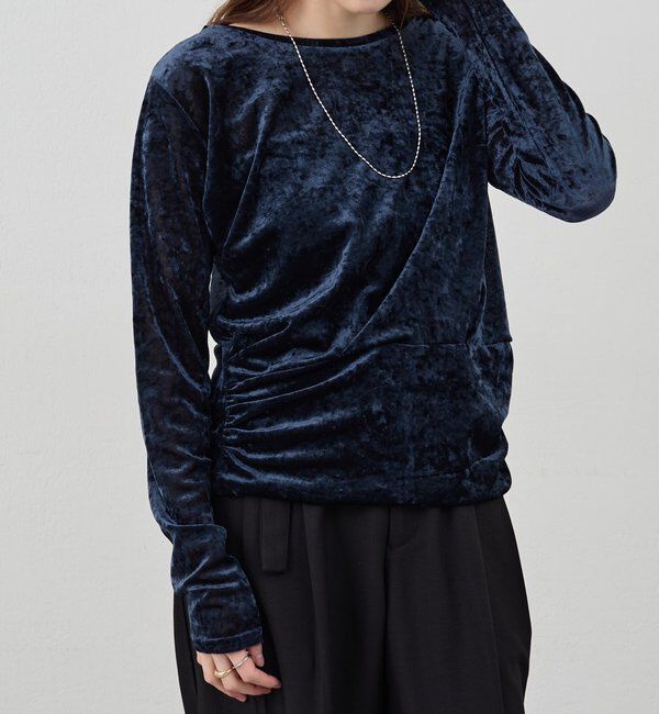  「シアーベロアトップス」|Tシャツ・カットソー|